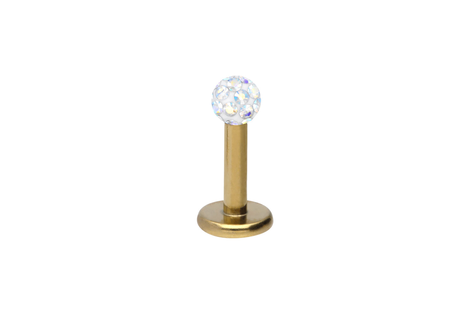 Chirurgenstahl Labret Piercing EPOXY-KUGEL